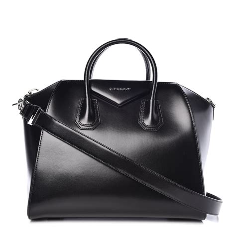 givenchy antigona black shiny|givenchy antigona for women.